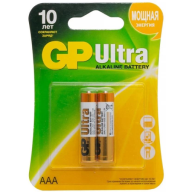 შეკვრა ელემენტების 2-ცალიანი GPPCA24AU015 24AU-2UE2 ULTRA ALKALINE battery 1,5V (AAA) GP