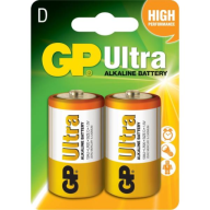 შეკვრა ელემენტების 2-ცალიანი GPPCA13AU005 13AU-U2 ULTRA ALKALINE (LR20) GP