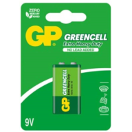 ელემენტი GPPVCF9VG006 1604GLF-U1 GREENCELL 9.0V (6F22) GP