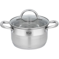 ქვაბი თავსახურით RESTO 92103 Casserole with lid 18*10.5 cm, 2.7 L