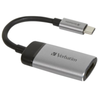 ვიდეო და აუდიო ადაპტერი Verbatim Type-C to HDMI