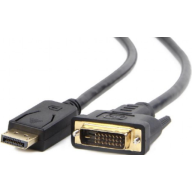 კაბელი DisplayPort to DVI Gembird 1.8 მ