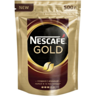 ყავა ხსნადი Nescafe gold 500გრ.