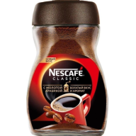 ყავა ხსნადი, Nescafe classic, შუშა, 47.5გრ.