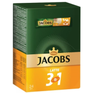 ყავა ხსნადი, Jacobs Latte, 3/1-ში, 12გრ., 24 ცალი