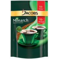 ყავა ხსნადი, Jacobs Monarch, 33გრ.