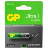 შეკვრა ელემენტების 4-ცალიანი AA, GPPCA15UP200 15AUP21-SB4 bat.Ultra, ALKALINE