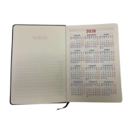 ბლოკნოტი ყოველდღიური PU 2026წ IVORY  EPUPA5-BK (P)