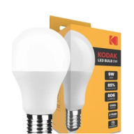 ნათურა A60 9W თბილი ნათება Kodak 3492