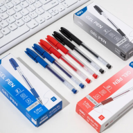 კალამი მელნიანი  წითელი 0.38მმ G150-RD, deli