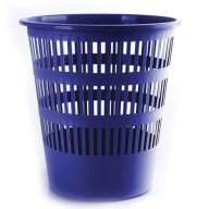ნაგვის ურნა პლასტიკური, 16ლტ , ლურჯი 31x32სმ