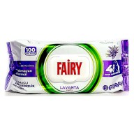 სველი ხელსახოცი Fairy ლავანდა 100ც.